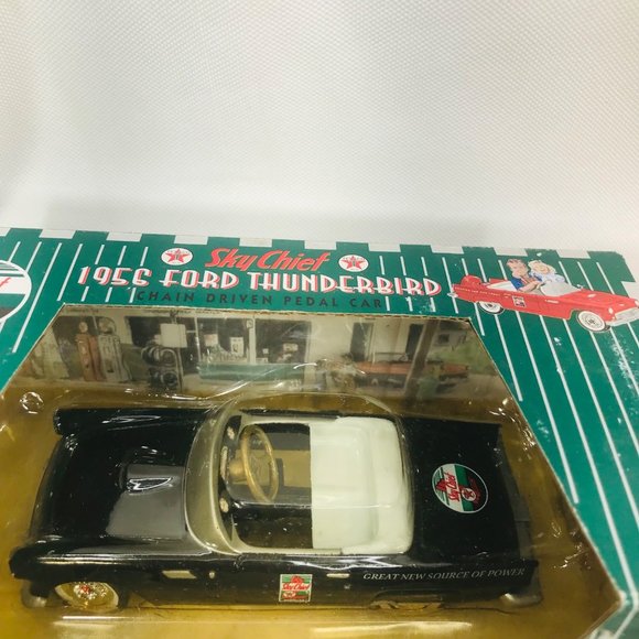 Gearbox Vintage Texaco Sky Chief 1956 Ford Thunderbird Serial #09440 Pedal Car - Picture 3 of 10